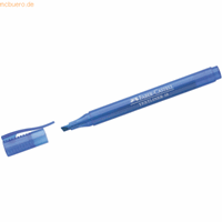 Faber-Castell Textmarker 1577 Textliner 38 blau 1-4mm Keilspitze