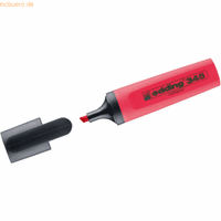 EDDING Textmarker 345 neonrot 2-5mm Keilspitze