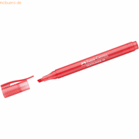Faber-Castell Textmarker 1577 Textliner 38 rot 1-4mm Keilspitze