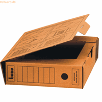 bene Archivboxen 096900 A4 natronbraun 33x8x29cm