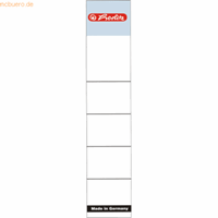 herlitz Rückenschilder maX.file 36 x 191 mm weiß zum aufkleben 10 Stück