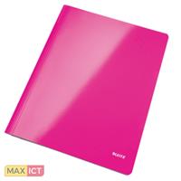 Leitz Schnellhefter WOW 3001 A4 pink metallic 300g Karton kaufmännische Heftung / Amtsheftung bis 250 Blatt