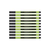 Schneider 10 Line-Up Fineliner schwarz 191001