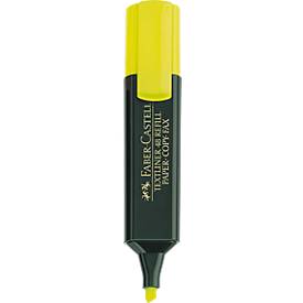 Markeerstift van FABER-CASTELL, geel, 10 stuks