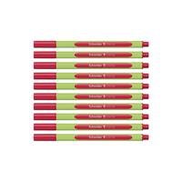 Schneider 10 Line-Up Fineliner rot 191002