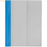 VELOFLEX Schnellhefter Veloform 4741 A4+ überbreit blau PVC Kunststoff kaufmännische Heftung bis 100 Blatt
