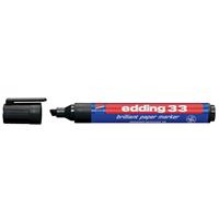 Edding Permanentmarker 33 schwarz 1-5mm Keilspitze