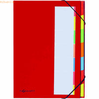 Durable Deskorganizer 7 tlg.Color rot