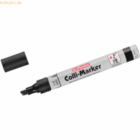 Herlitz Permanentmarker Colli-Marker 10er Etui schwarz 1-5mm Keilspitze