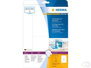 Herma Cd-Einleger Slimcase A4 121,0X 242,0Mm