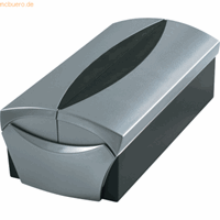 Han Visitenkartenbox VIP silber 120x255x80