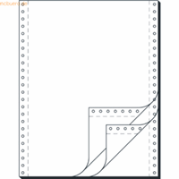 Sigel Endlospapier 91300, A4 hoch blanko, 3-fach, 12 Zoll x 240 mm, 600 Sätze