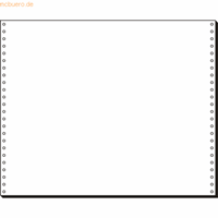 Sigel Endlospapier 12376, A3 quer blanko, 1-fach, 12 Zoll x 375 mm, 2000 Blatt
