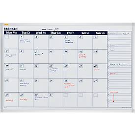 Franken maandplanner X-tra Line VO-7 90 x 60 cm 1 maand wit