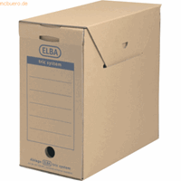 Elba Archivboxen tric 83526 A4 braun 30,8x15,8x33,3cm