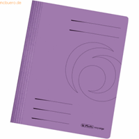 Herlitz Schnellhefter 10902 A4 violett 240g Karton kaufmännische Heftung / Amtsheftung