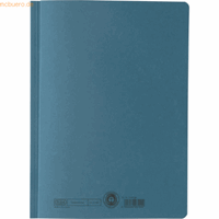 Elba Schnellhefter Zweifalz 223462 A4 blau 320g Karton kaufmännische Heftung & Amtsheftung bis 200 Blatt