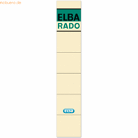 Elba Rückenschilder 04614 34 x 190 mm chamois 10 Stück zum aufkleben