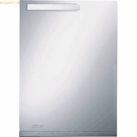 Leitz 4054 Maxi Sichthüllen A4 genarbt 200 my mit Beschriftungsfenster