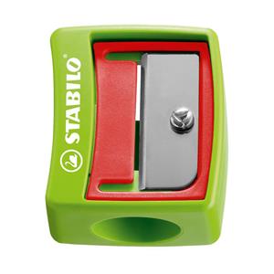 Schwan Stabilo 4548/12 Manual pencil sharpener Blauw, Roestvrijstaal, Doorschijnend potloodslijper