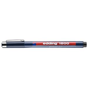 Fineliner edding 1800 0.7 mm zwart