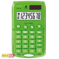 Rebell Taschenrechner Starlet Solar-/Batterie LCD-Display grün 1-zeilig 8-stellig