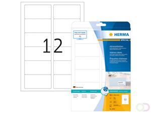 HERMA Inkjet Etiketten 8842 Wit Rechthoekig 88,9 x 46,6 mm 25 Vellen van 12 Etiketten