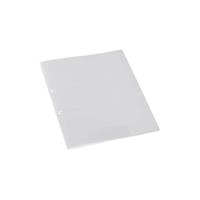 Eichner Schnellhefter 9038 A4 weiß PP Kunststoff Schlaufenheftung bis 50 Blatt 10 Stück
