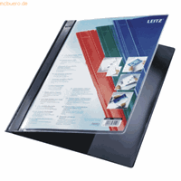 LEITZ snelhechter Exquisit, A4, pvc, zwart