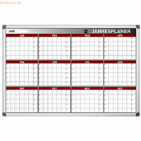 Bi-office Jahresplaner Earth-It 90 x 60 cm (B x H) 12 Monate weiß