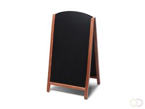 Stoepbord krijt A-model JD Natura Fast Switch 68x120 Lichtbruin