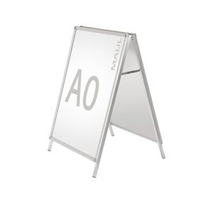 MAUL Plakatständer Kundenstopper A0 public, Aluminium 6631008