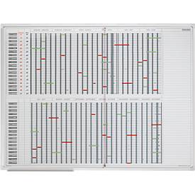 Franken Jahresplaner SJPC bis 35 Positionen 90 x 120cm