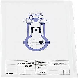 DURABLE L-mappen 2315-19 A4 Transparant 21 x 29,7 cm PVC 150 Micron 100 Stuks