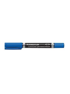 Staedtler Lumocolor permanent duo 348 3 blue