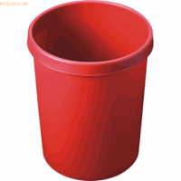 Helit Papierkorb H61062, 45 Liter rot