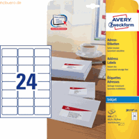 Avery - address labels - 600 pcs. - 33.9 x 64 mm