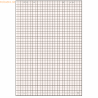 Landre Flipchartblock kariert/blanko 80g 68 x 99 cm 20 Blatt