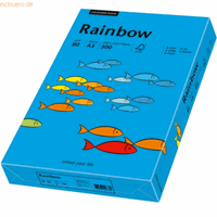 Rainbow 88042764 Gekleurd papier DIN A3 80 g/m² 500 vellen Blauw