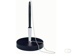 Baliepen Stabiel zwart, ketting 40 cm., hgt. 17 cm.