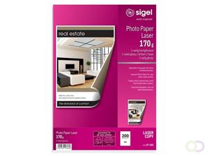 Sigel Laser-Fotopapier A4 LP-342 beidseitig glänzend 170g 200 Blatt