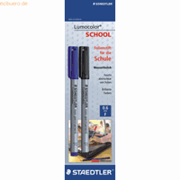 Staedtler (Lumocolor) Folienstift 316F non-perm 2er so schwarz