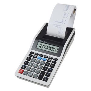 Calculator Rebell-PDC10-WB wit-zwart print