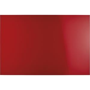 Magnetoplan 13408006 Glazen magneetbord (b x h) 1500 mm x 1000 mm Rood