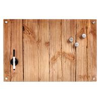 Zeller Glas-Magnettafel 60,0 cm x 40,0 cm Wood 11651