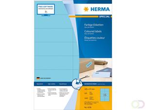 HERMA Etiketten BLAU 4258 105 x 37 mm 1600 Stück