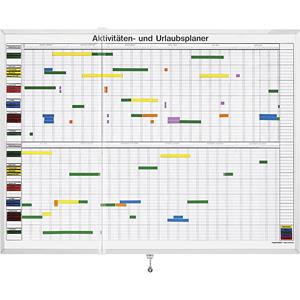 magnetoplan Jaarplannerset, 7 dagen, voor 30 medewerkers