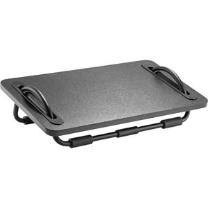 speakaprofessional SpeaKa Professional SP-9008928 Fußstütze (B x H x T) 130 x 480 x 290mm Black