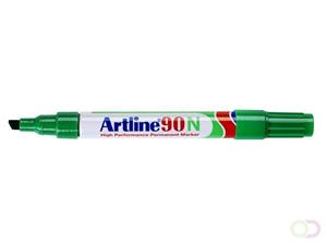 artline 90N Permanent Marker Medium Schuine Punt Groen 12 Stuks