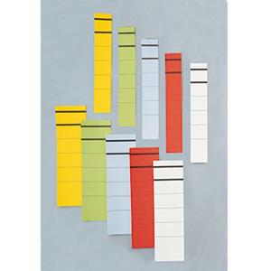 Ordneretiketten 120004301 60 x 280 mm Papier Wit Permanent 10 stuk(s)